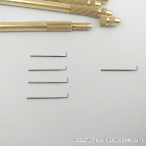 Useful Hair Wig Needle for Hair Extension Tools Metal Hair Knitting Needle